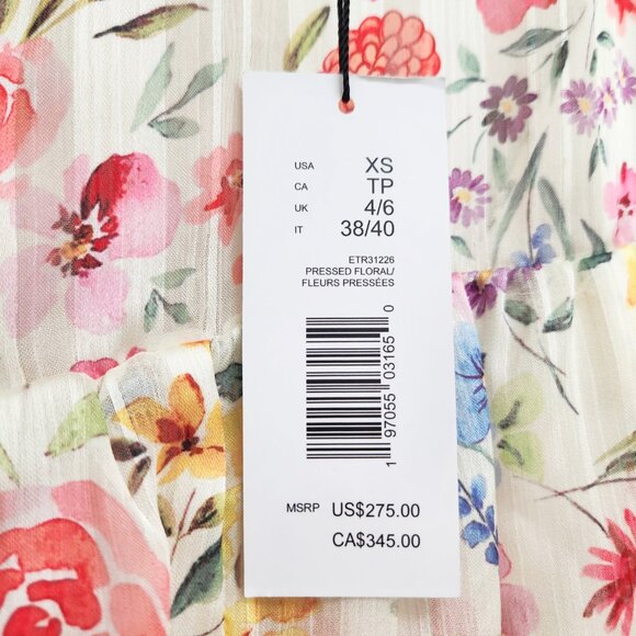 Elie Tahari Floral Top - Picture 13 of 13